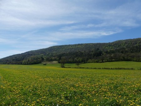 Le mont Nivigne côté Pouillat