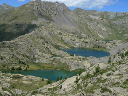 La boucle du retour et les lacs en cascade !