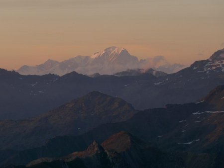 Zoom sur le Mont Blanc