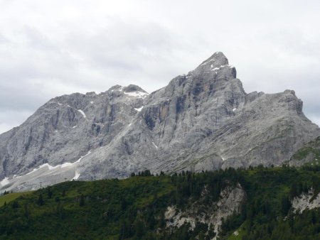 Le lendemain, vue sur la Civetta