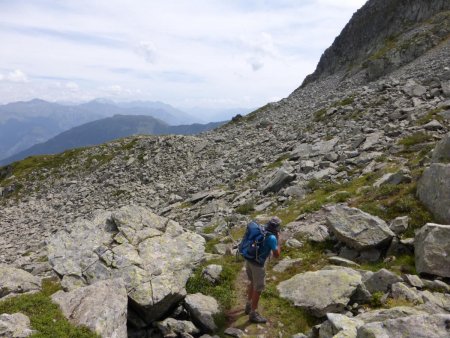 Avant la traversée dans les blocs