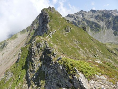 Vers la Dent de Bédina