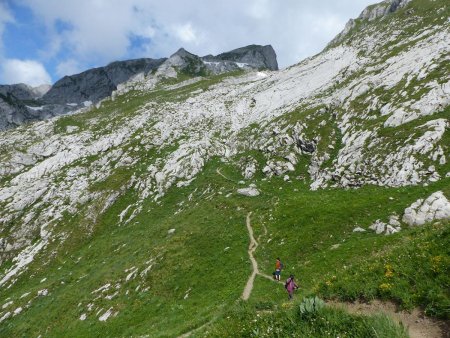 Juste des humains dans la montagne...