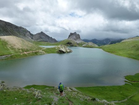 En descendant vers le Lac de Ruburent