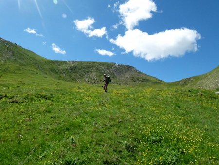 En montant vers le «Trou»