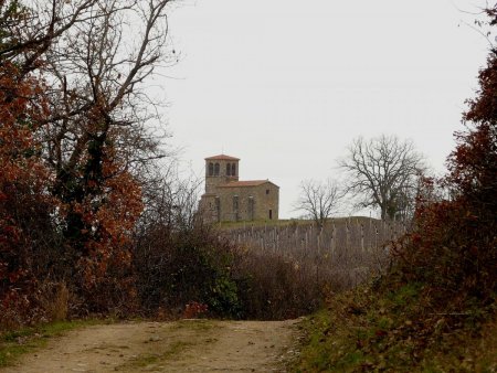 Première vue sur la Chapelle Saint-Vincent