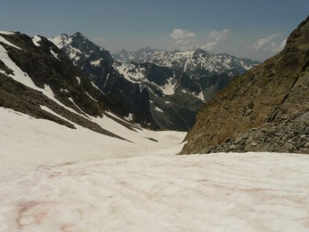 Début de la descente 