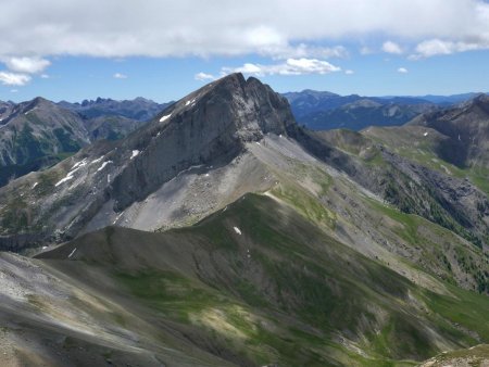 Depuis le sommet : Grande Séolane