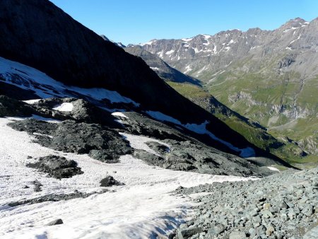 Au Clapier Blanc, vue arrière