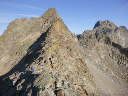 Au Coletto de la Culatta avec vue sur la Nasta et l’Argentera