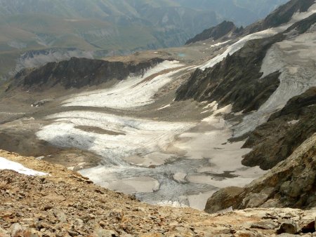 Le glacier des Quirlies.