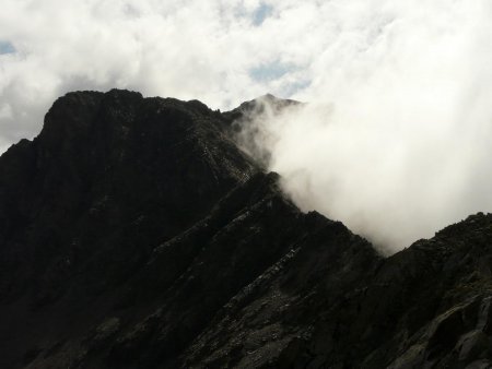 L’Aiguille Noire et le Dôme de la Cochette.