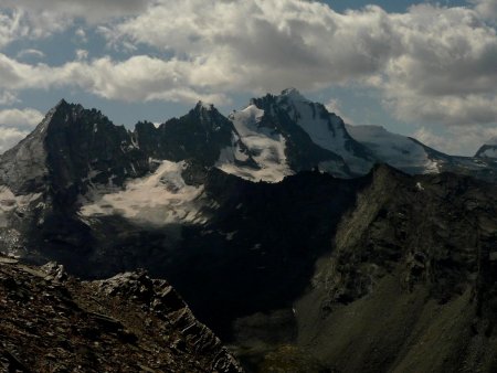 Berbetet, Punta Budden, Punta Montandayné, Gran Paradiso.