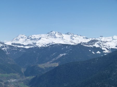 De la Pointe de la Terrasse au Roc de la Charbonnière (Photo du 15/04/2022) 