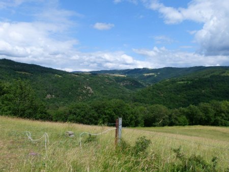 Vue vers le Col de Goudard et Mende