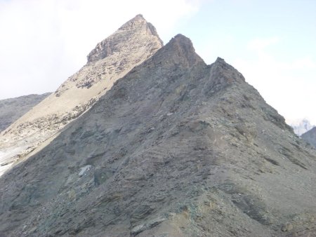 Arête sud de la pointe du Montet