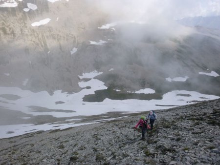 Montée vers la tête du Lauzon.