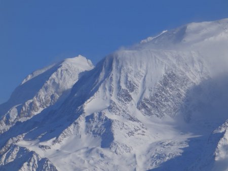 Mont Blanc du Tacul, Aiguille du Goûter.