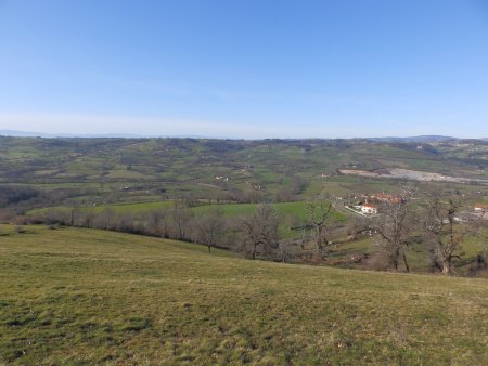 Vers la vallée de la Brévenne.