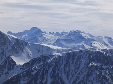 Grande Roche de la Muzelle, Pointe de Malhaubert.