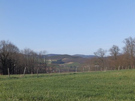 Rochefort et le Crêt de la Poipe.