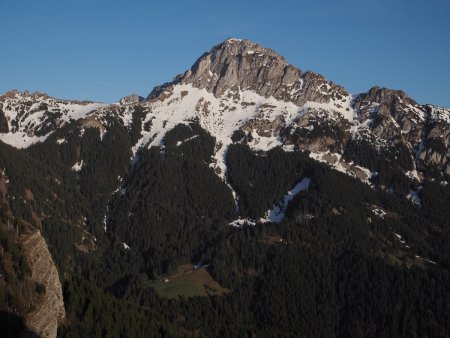 La dent d’Oche vue du mont César