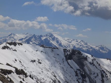 Pointe de la Grande Journée, Mont Mirantin.