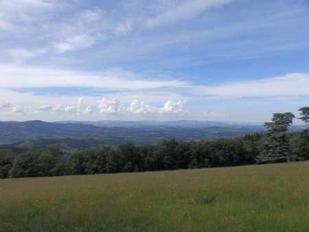 Vers les Monts de Tarare.