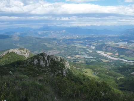 Mont Burlet et Pic St Cyr depuis le Sommet de la Platte