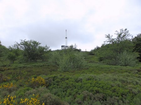 En contrebas du Crêt de l’Œillon.