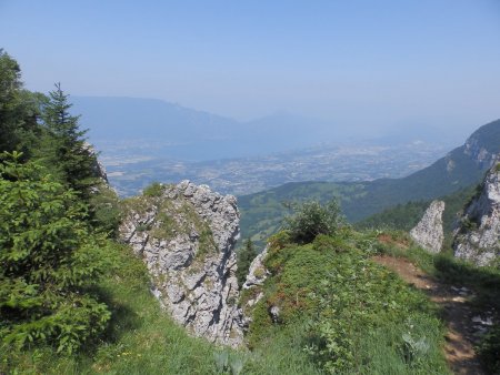 Vers le lac du Bourget.