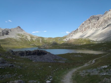 Lac Supérieur et col du Roburent à remonter