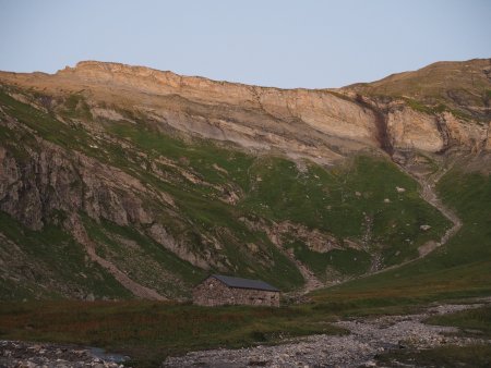 Dernières lueurs sur l’alpage de la Sausse