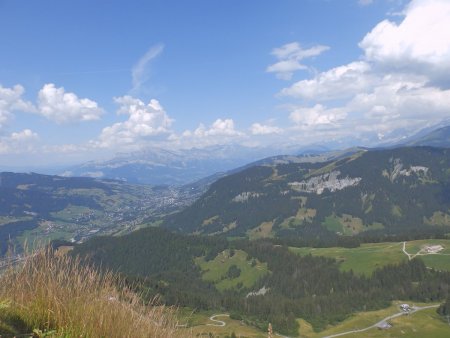 Vers Megève.