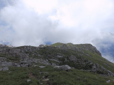 Retour au Col de Barmerousse.