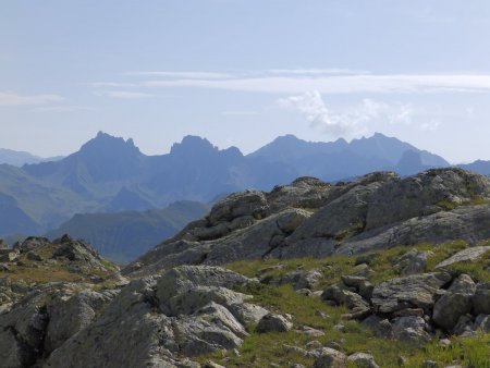 Aiguille du Grand Fond, Pointe de Presset, le Roignais.