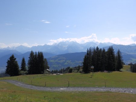 Le massif du Mont Blanc.