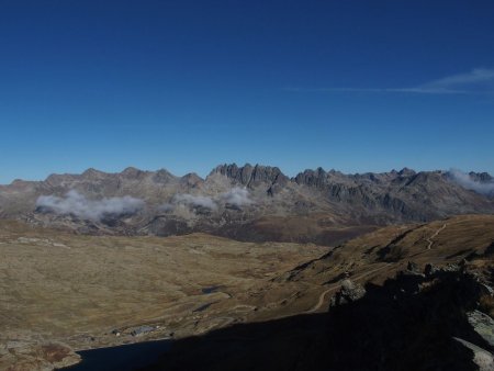 en montant sur l’Aiguille rousse