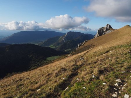 Retour vers la dent des Portes.