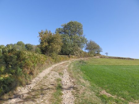 En direction de la chapelle Saint-Pierre.