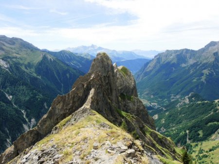 Le Paletas vu du Col du Paletas.