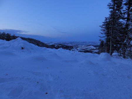 Vers les Monts du Lyonnais.