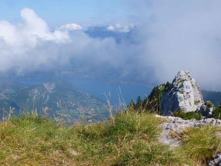 Zoom sur le lac d’Annecy