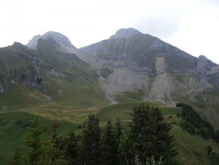 À la Pointe de Sosay : Pic de Jallouvre