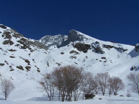 Plan Pré sous le refuge d’Avérole.