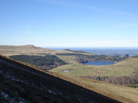 Puy de la Tache : lac de Guéry