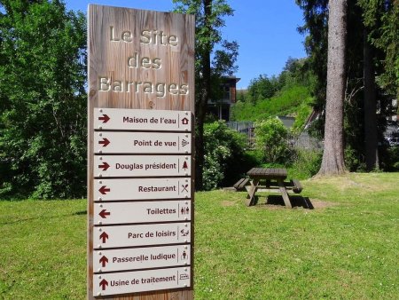 Site des barrages.