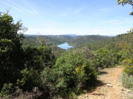 Regard sur le lac de Carcès