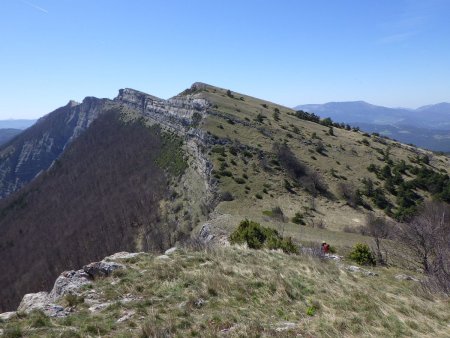 Juste après avoir passé la barrière en bois : début de la montagne de Boutarinard