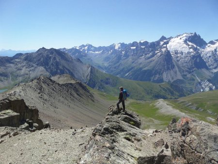 Descente arête sud/sud-est.